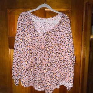 Olivaceous Long Sleeve Blouse